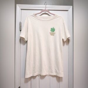 Farmer's Market Fresh AERIE Cream Graphic Tee
